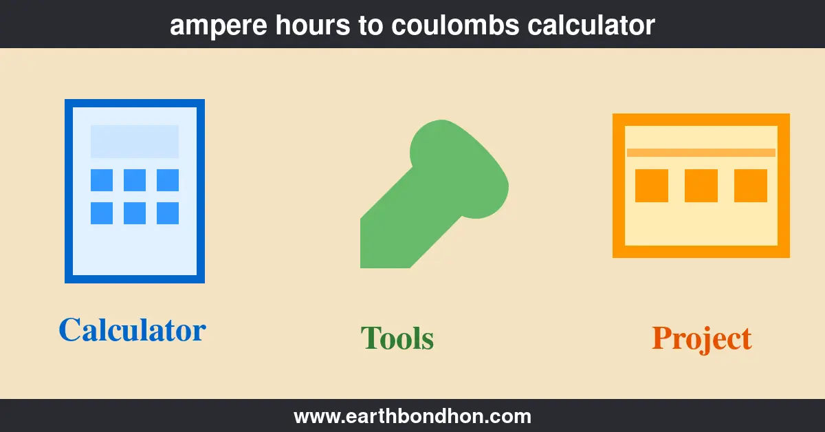 Ampere hours to coulombs calculator
