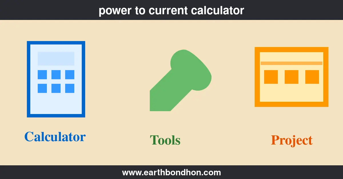 power to current calculator
