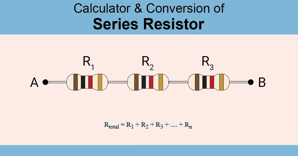 series resistor calculator