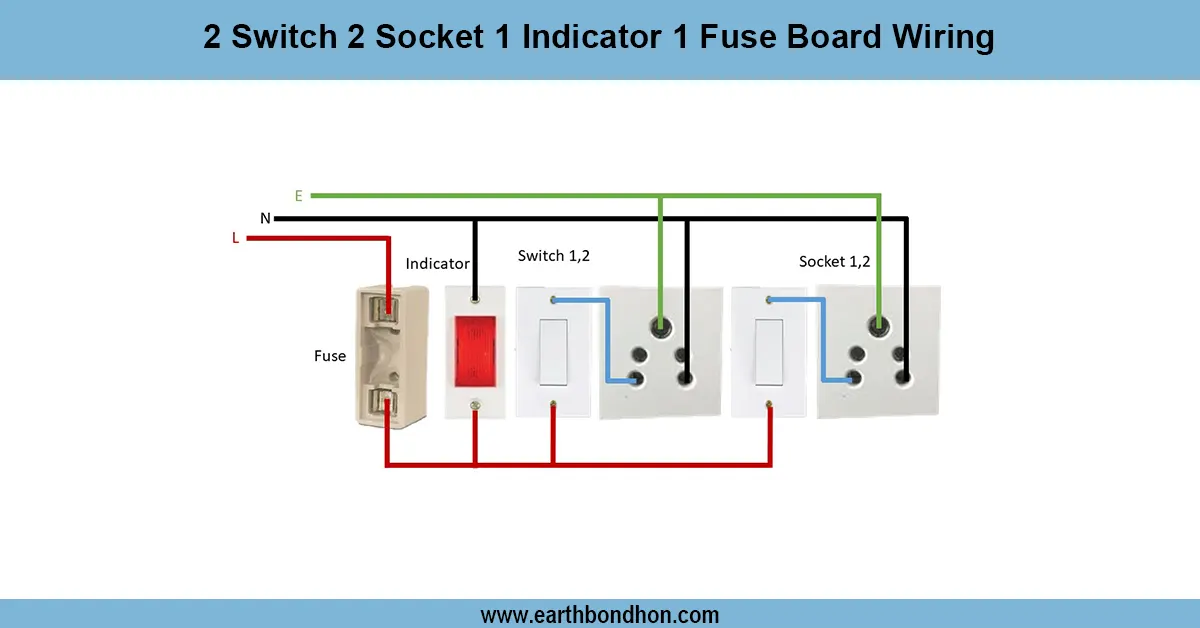 Switch and Socket Connection Diagram