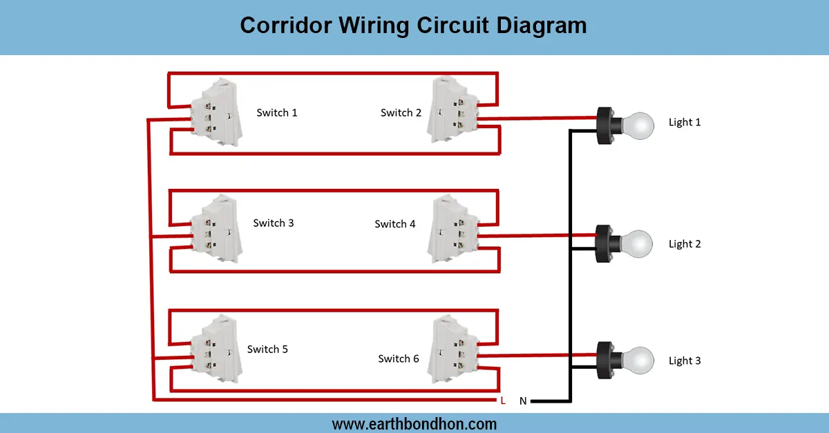Corridor Wiring Circuit Diagram